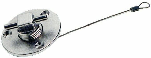 Vodní ventil, nalévací hrdlo Osculati Drain plug with manual T opening / stainless steel - 1