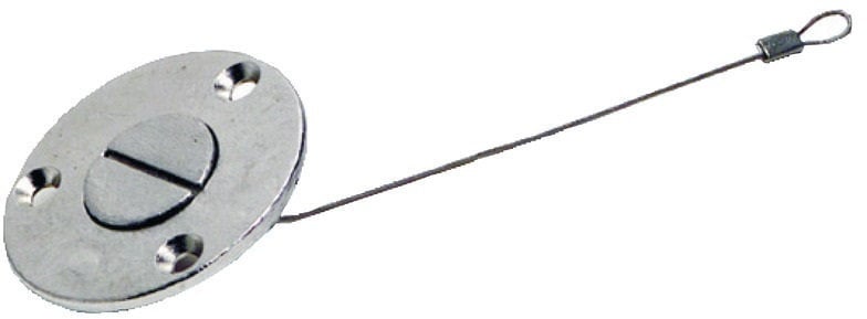 Accessori yacht Osculati Drain plug with screwdriver opening / stainless steel