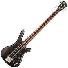 Bajo multiescala Warwick RockBass Corvette Satin Transparent Black Bajo multiescala