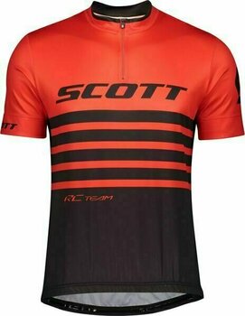 Cykeltrøje Scott Shirt Mens RC Team 20 S/SL Jersey Fiery Red/Black M - 1
