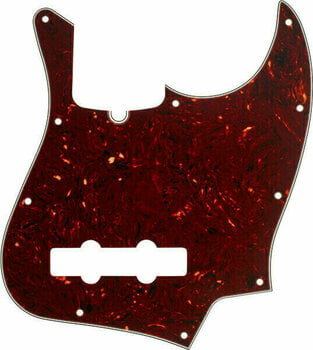 Plektrumskydd för bas Fender Contemporary 10-Hole Jazzbas Tortoise Shell Plektrumskydd för bas - 1