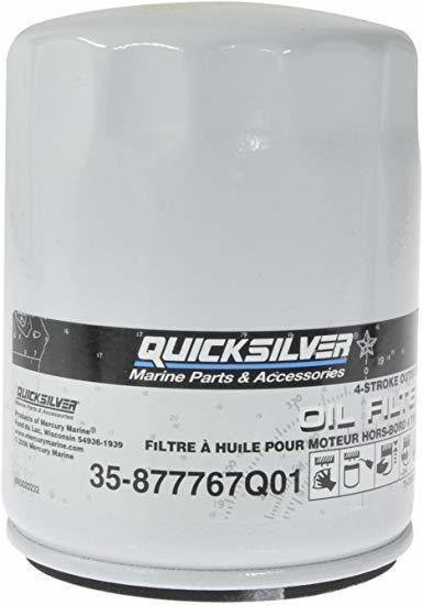 Motorový lodný filter  Quicksilver Oil Filter 35-877767Q01 Mercury Mariner Verado Outboards