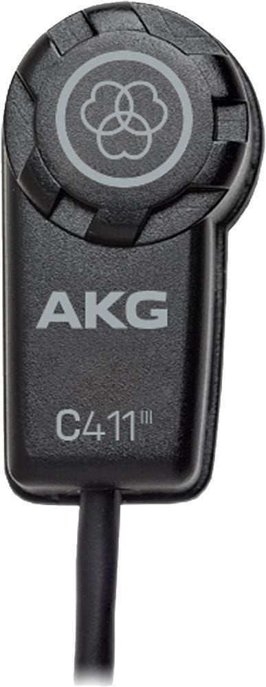 Kondenzátorový nástrojový mikrofón AKG C 411 PP
