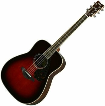 Gitara akustyczna Yamaha FG830 Tobacco Brown Sunburst - 1