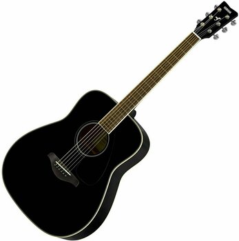Dreadnought-kitara Yamaha FG820 Musta - 1