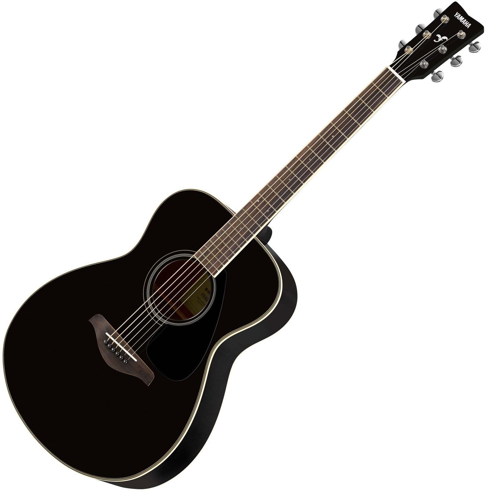 Folkgitarr Yamaha FS820 Svart