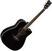 Elektroakusztikus gitár Yamaha FGX820C BK Fekete
