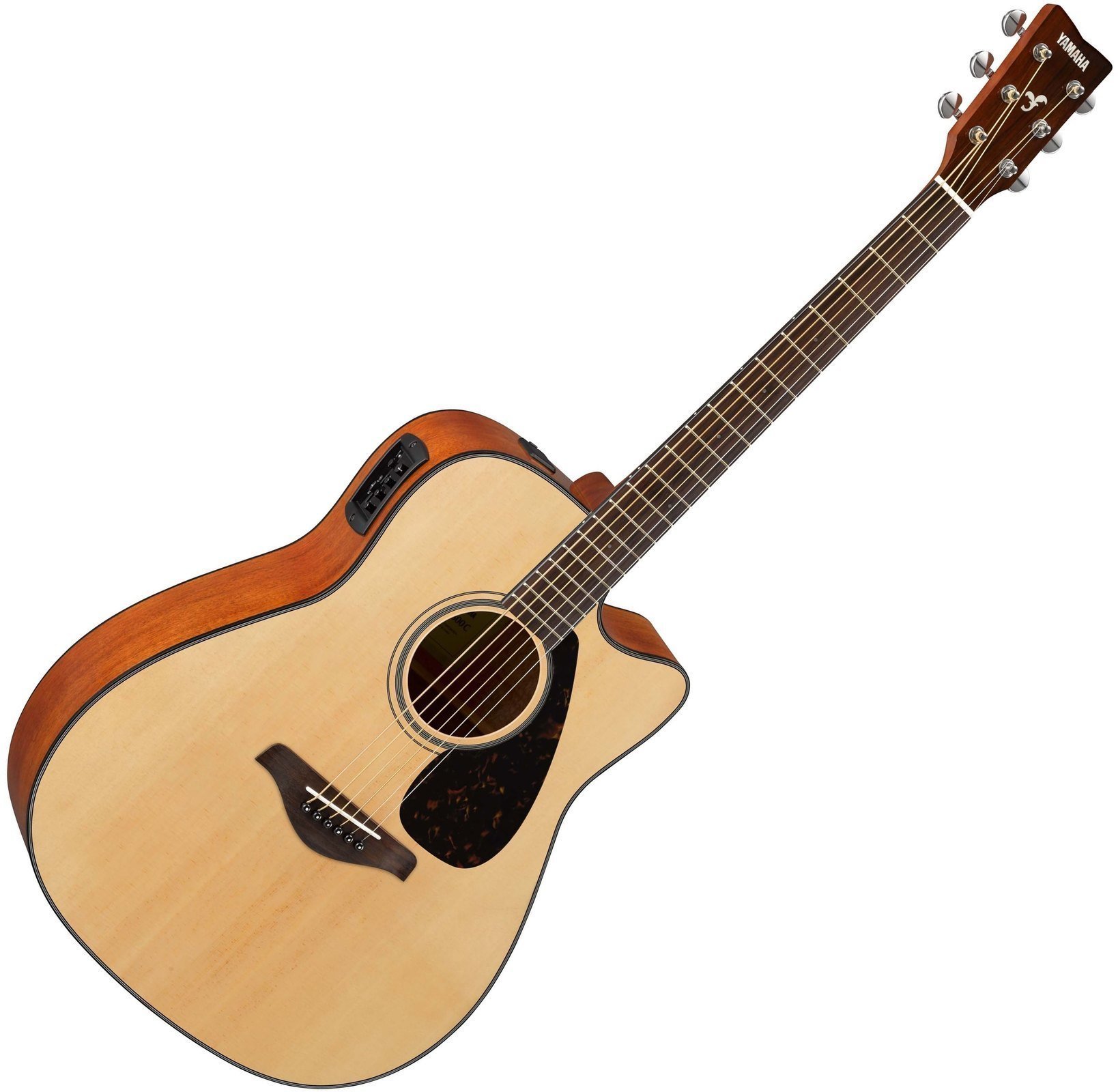 Dreadnought elektro-akoestische gitaar Yamaha FGX800C NT