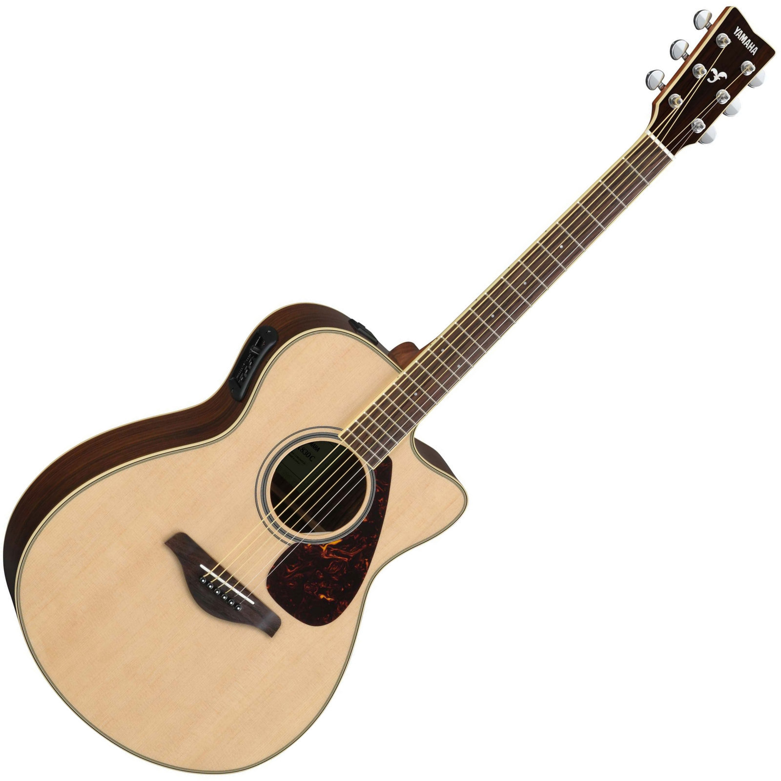 Dreadnought elektro-akoestische gitaar Yamaha FSX830C NT
