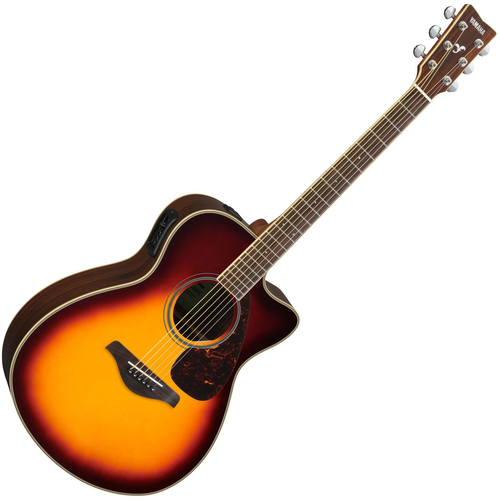 Elektroakustická kytara Jumbo Yamaha FSX830C BS