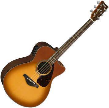 elektroakustisk gitarr Yamaha FSX800C SB - 1