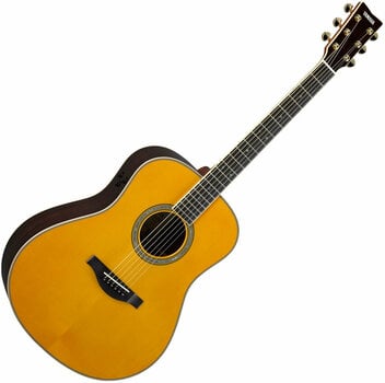Jumbo elektro-akoestische gitaar Yamaha LL-TA VT Vintage Tint - 1