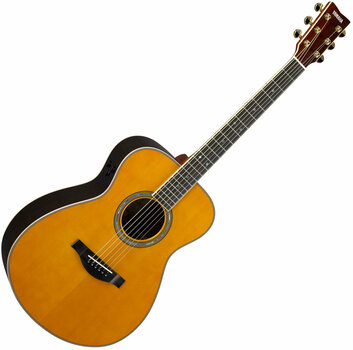 Jumbo elektro-akoestische gitaar Yamaha LS-TA Vintage Tint - 1