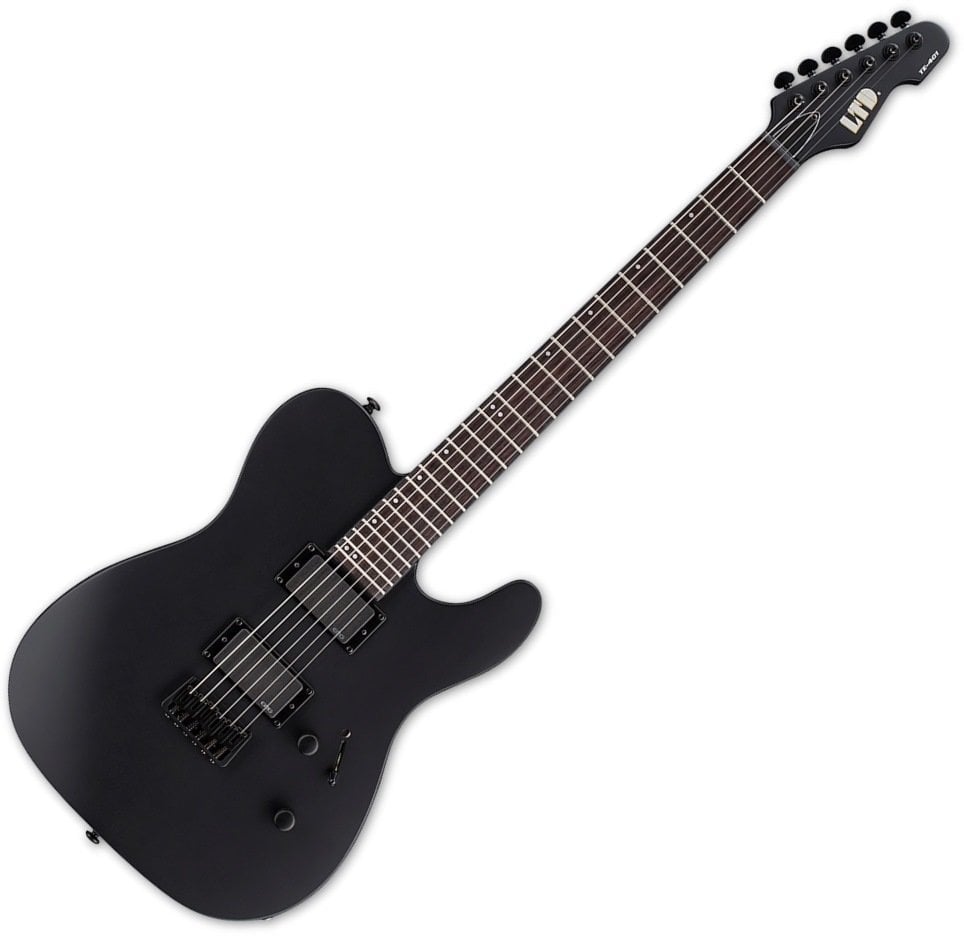Elektromos gitár ESP LTD TE-401 Black Satin