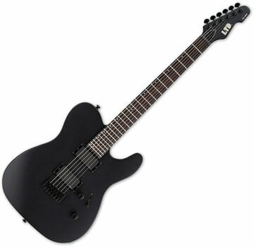 Electric guitar ESP LTD TE-401 Black Satin - 1