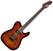 Elektrische gitaar ESP LTD TE-401FM Dark Brown Sunburst