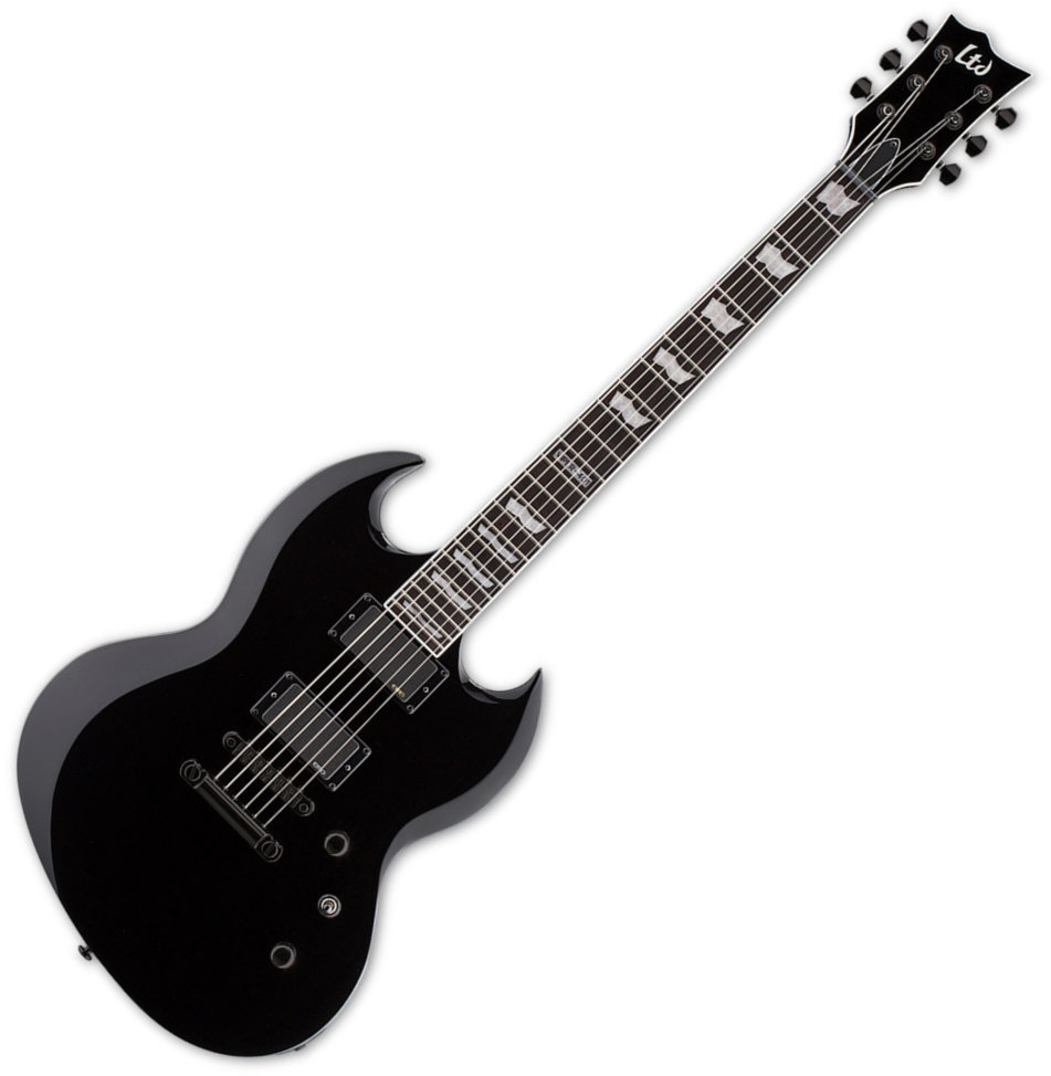 Elektromos gitár ESP LTD Viper-401 Fekete