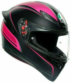 Helmet AGV K1 Warmup Black/Pink XS Helmet - 1