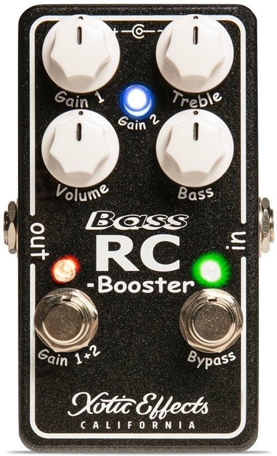 Basgitarr effektpedal Xotic Bass RC Booster V2
