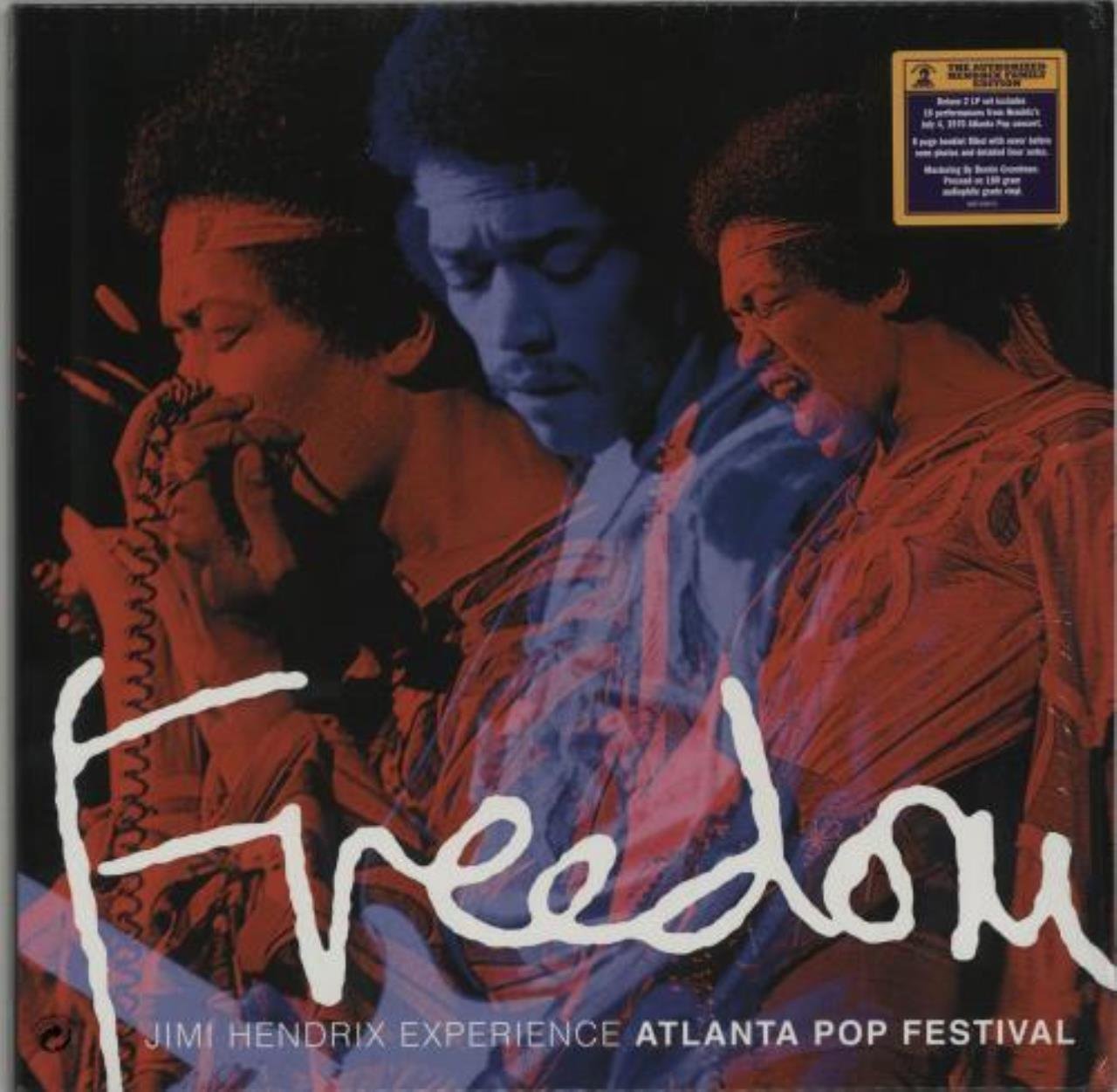 Vinyl Record Jimi Hendrix Freedom: Atlanta Pop Festival (2 LP)