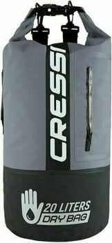 Wodoodporna torba Cressi Dry Bag Premium 20L Bi-Color Black Grey - 1