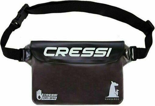 Vodootporna torbica Cressi Kangaroo Dry Pouch Charcoal - 1