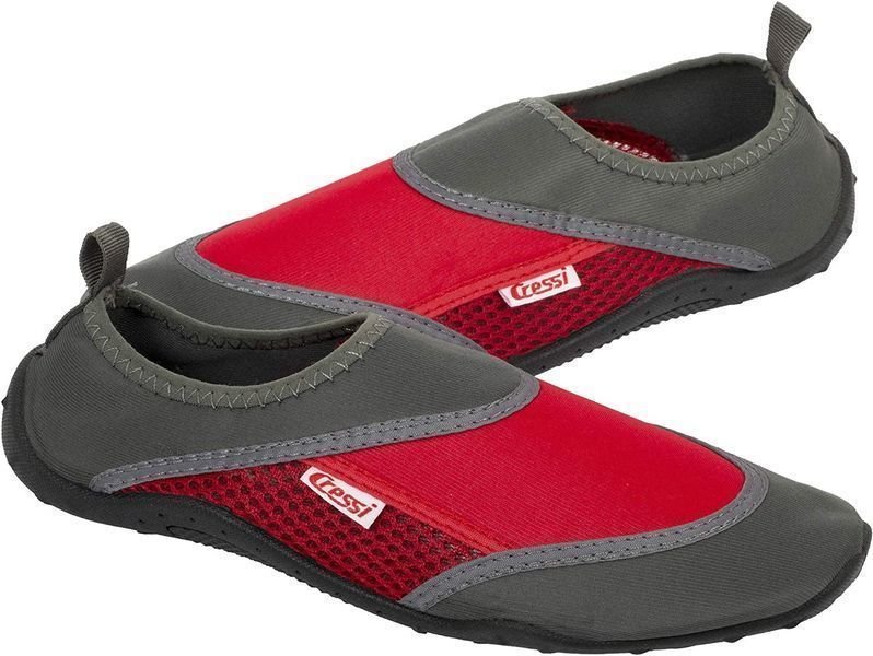 Neoprenschuhe Cressi Coral Shoes Anthracite/Red 35