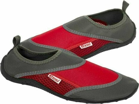 Neoprenschuhe Cressi Coral Shoes Anthracite/Red 35 - 1