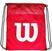 Tenisová taška Wilson Cinch Bag Red Tenisová taška