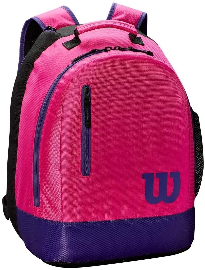 Tenisová taška Wilson Youth Backpack 1 Pink/Purple Tenisová taška