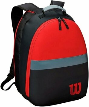 Tennis Bag Wilson Clash Junior Backpack 1 Black/Grey/Infrared Tennis Bag - 1