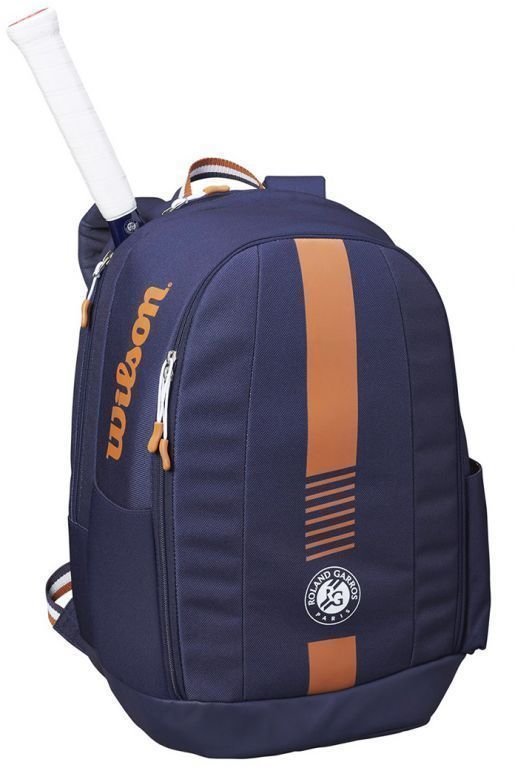 Tennis Bag Wilson Roland Garros Team Backpack 2 Navy/Clay Tennis Bag