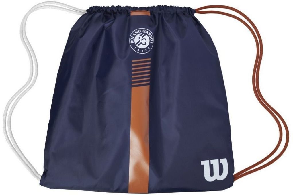 Tennistasche Wilson Roland Garros Cinch Bag Navy/Clay Roland Garros Tennistasche