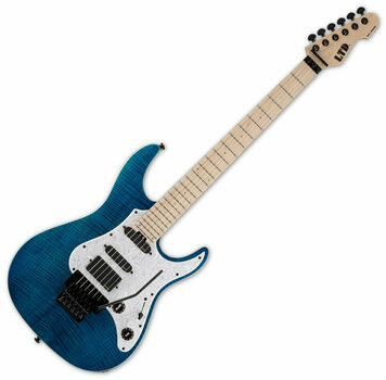 Guitarra eléctrica ESP LTD SN-1000FR FM Maple Aqua Marine - 1