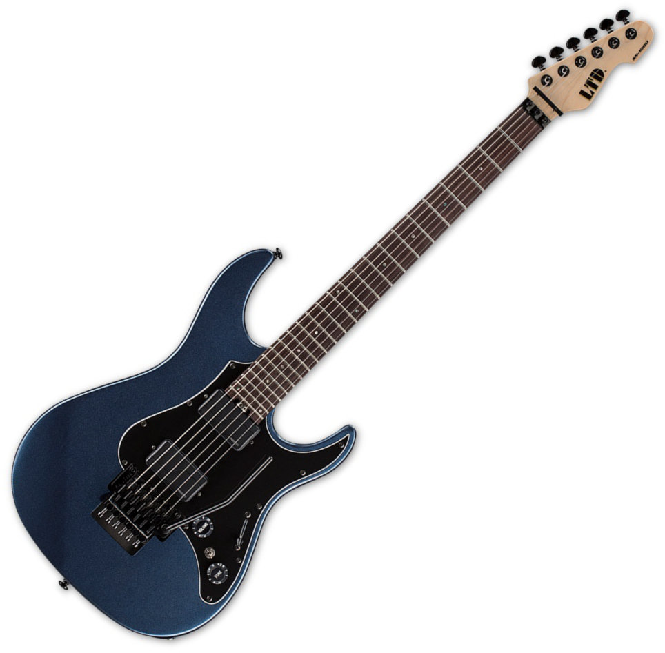 Elektrische gitaar ESP LTD SN-1000FR Rosewood Gun Metal Blue Fluence