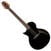 Guitarra eletroacústica especial ESP LTD TL-6 Preto