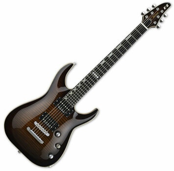 Elektrisk gitarr ESP E-II Horizon FM NT Dark Brown Sunburst - 1