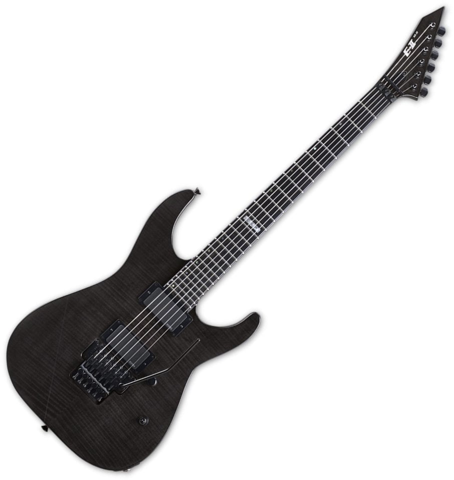 Elektrisk gitarr ESP E-II M-II FM See Thru Black