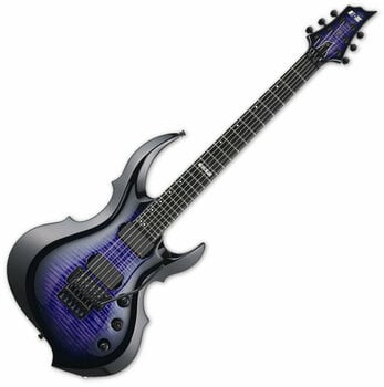 Gitara elektryczna ESP E-II FRX FM Reindeer Blue - 1