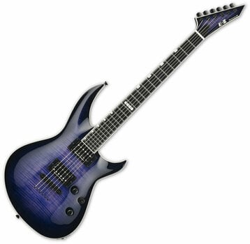 Elektrická kytara ESP E-II Horizon-III FM Reindeer Blue - 1