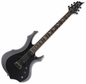 Electric guitar ESP LTD F-200B Charcoal Metallic - 1