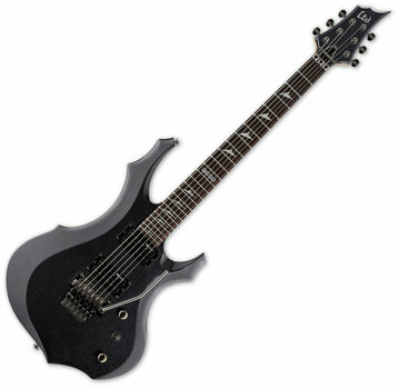 Guitare électrique ESP LTD F-200FR Charcoal Metallic - 1