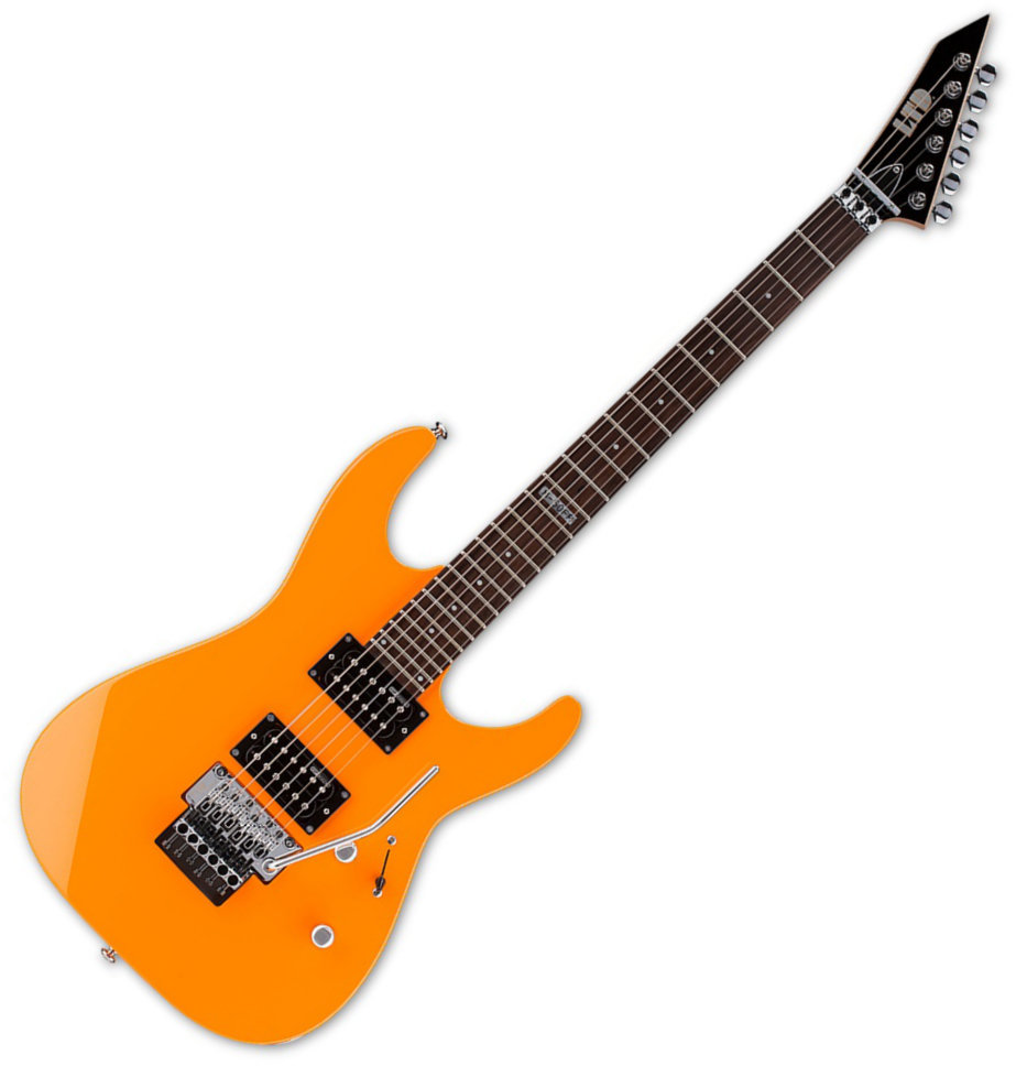 Guitarra eléctrica ESP LTD M-50FR Neon Orange