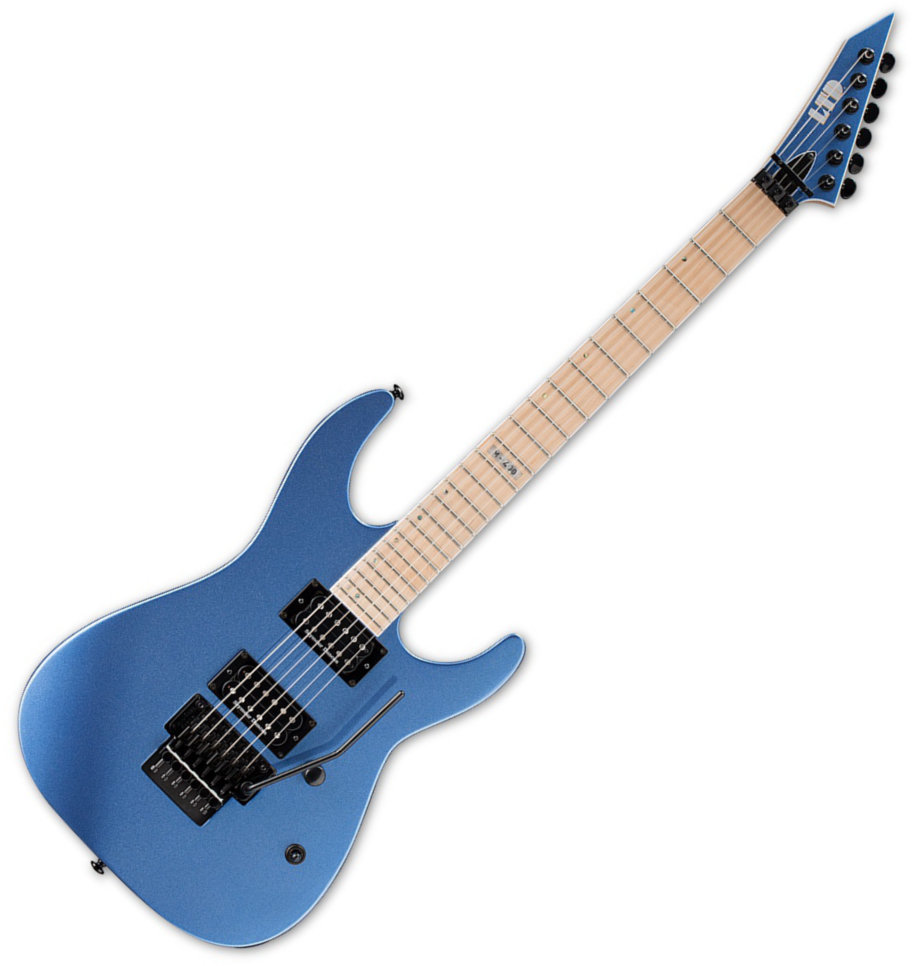 Elektrische gitaar ESP LTD M-400M Blue Chrome Metallic