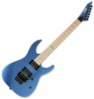 Guitare électrique ESP LTD M-400M Blue Chrome Metallic - 1