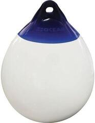 Båt rund skärm Ocean Heavy Duty R5 White/Blue 68 cm Båt rund skärm