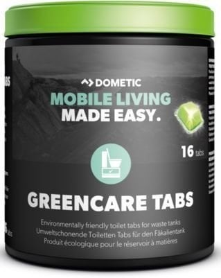 Tratamento de sanitas de campismo Dometic GreenCare Tabs Tratamento de sanitas de campismo