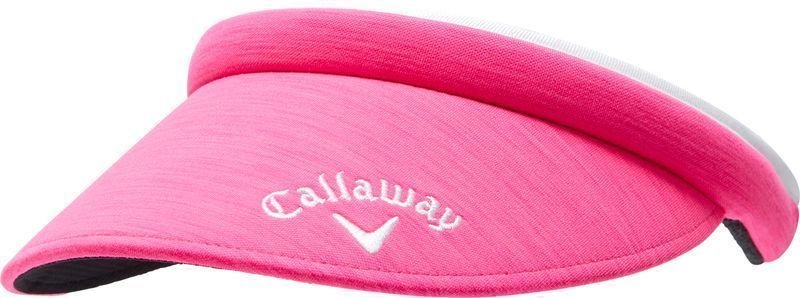 Kapa za golf Callaway Womens Front Crested Structured Visor Pink Heather