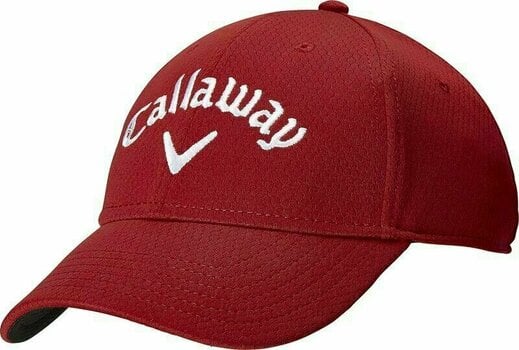 Casquette Callaway Mens Side Crested Structured Cap Red - 1