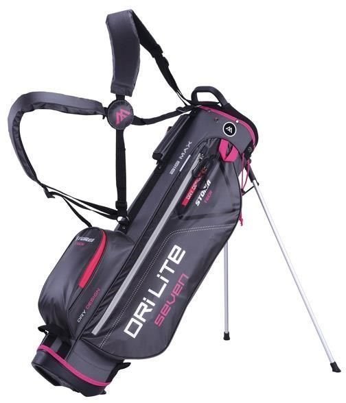 Golfbag Big Max Dri Lite 7 Charcoal/Fuchsia Golfbag